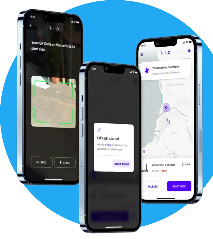 eScooter Mobile App