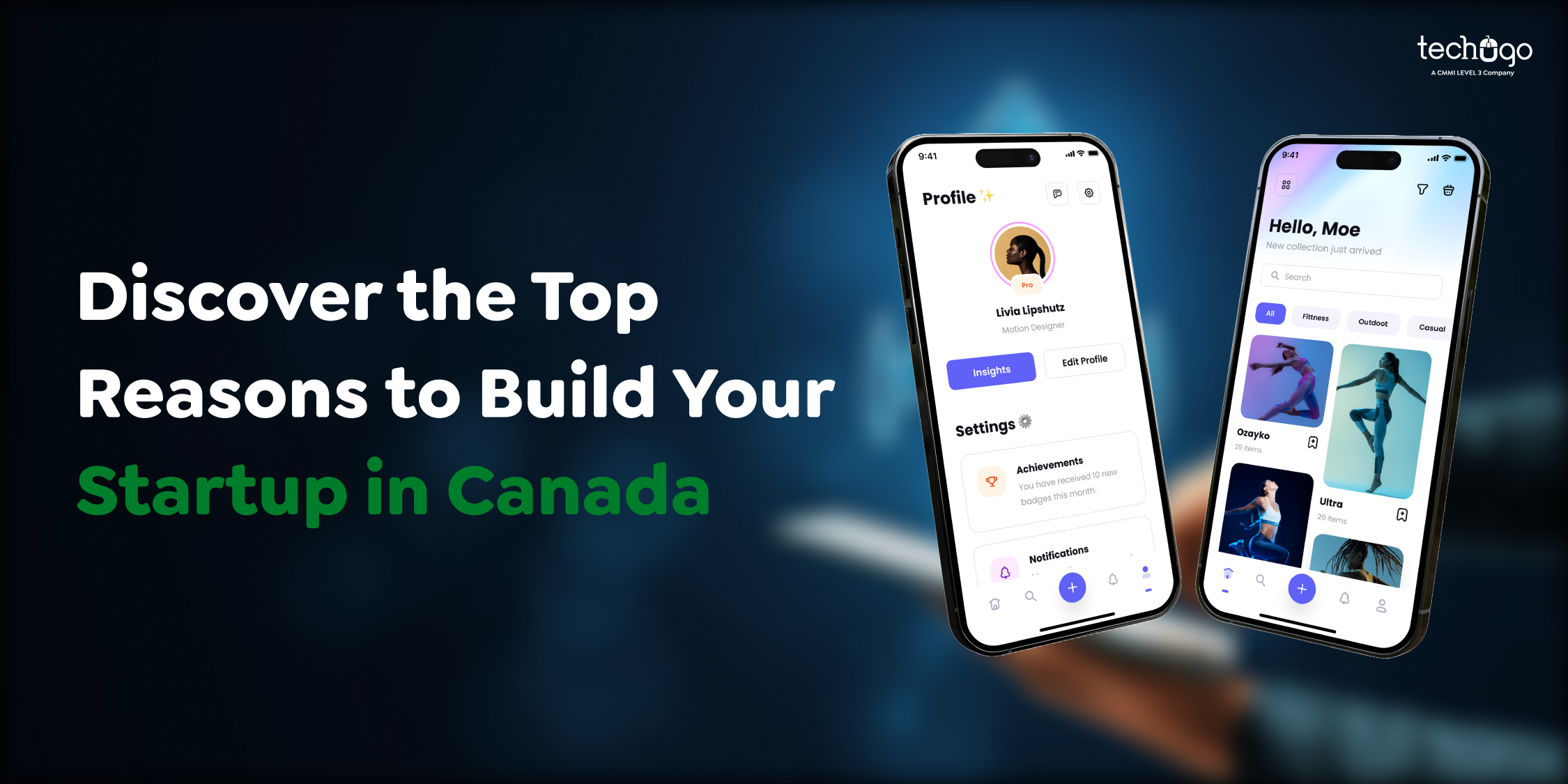 Startup app development in Canada